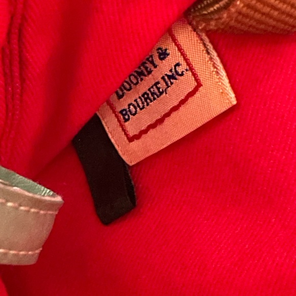 Dooney & Bourke Navy/Green Plaid Purse - Picture 10 of 10